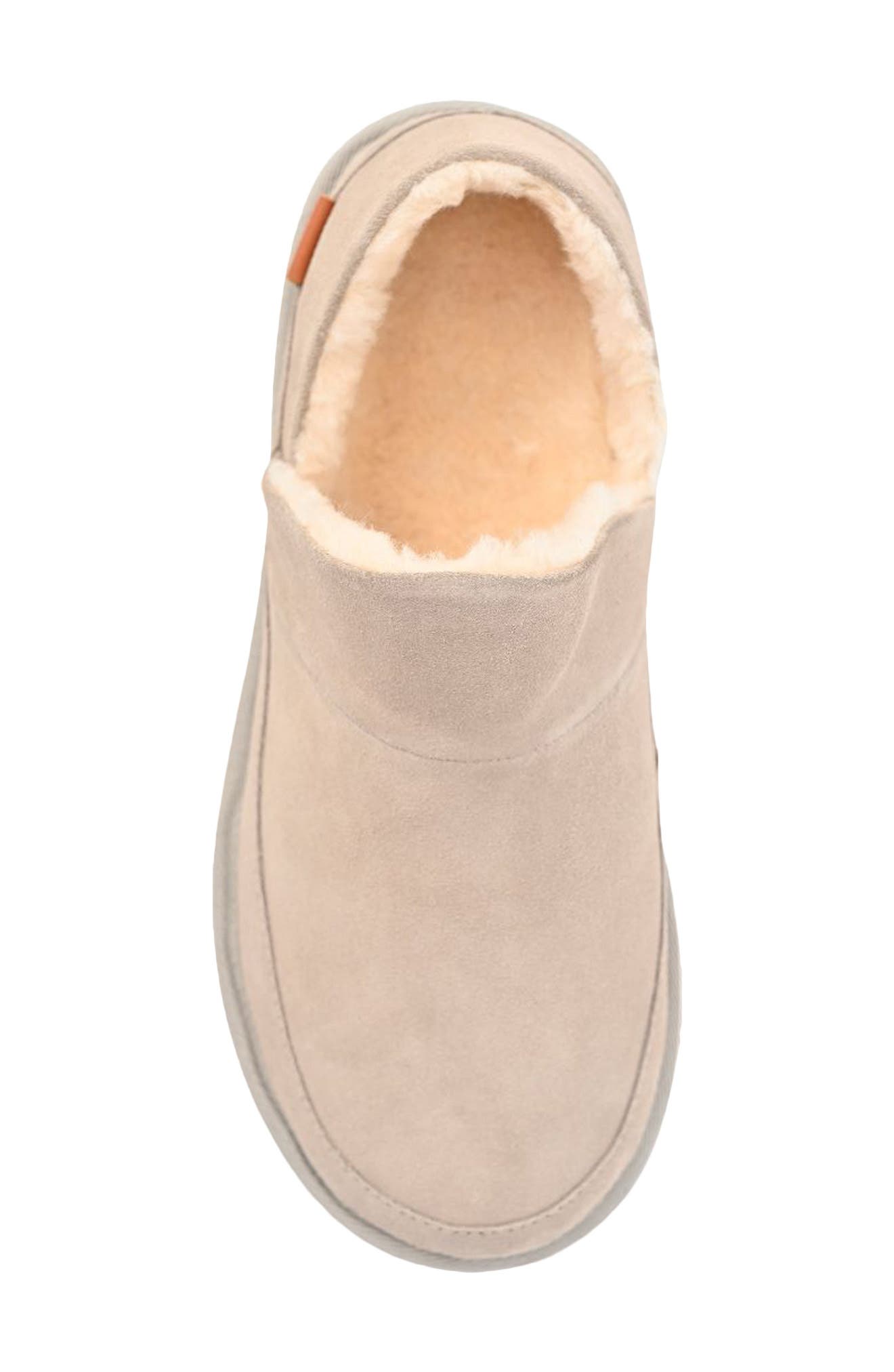 Alaska Suede Slipper, Alternate, color, GRAY II