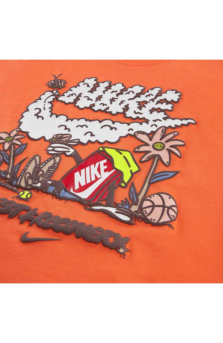 Nike Kids' Rest & Recovery Graphic T-Shirt, Alternate, color, Turf Orange