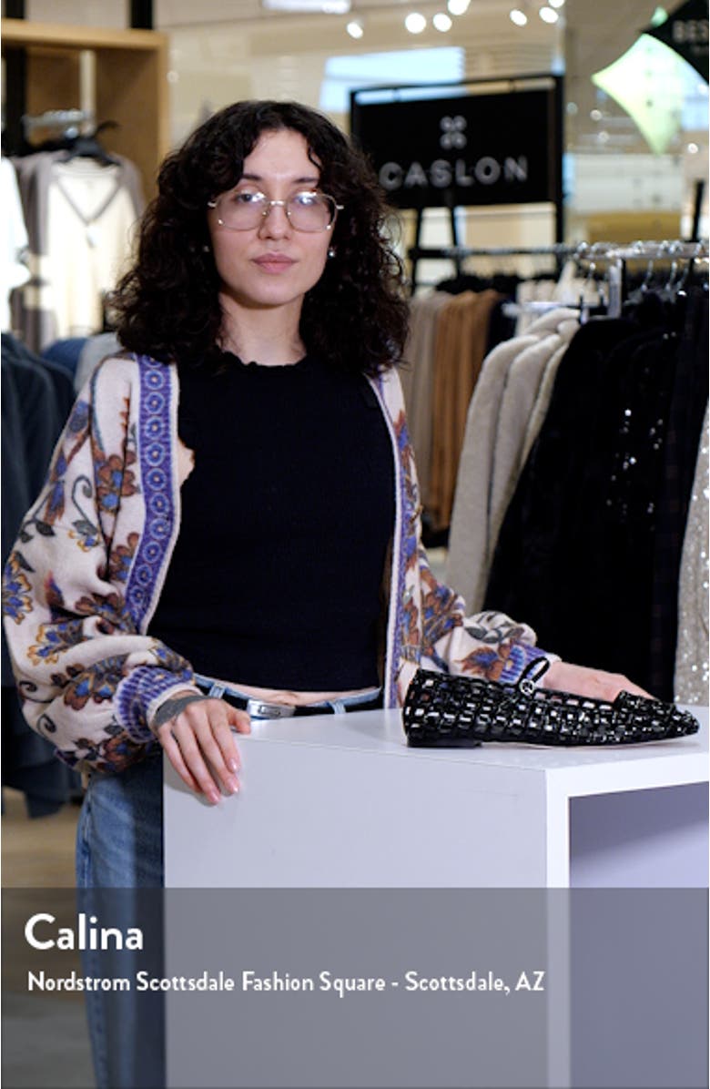 Uma Caged Mary Jane Ballet Flat, sales video thumbnail