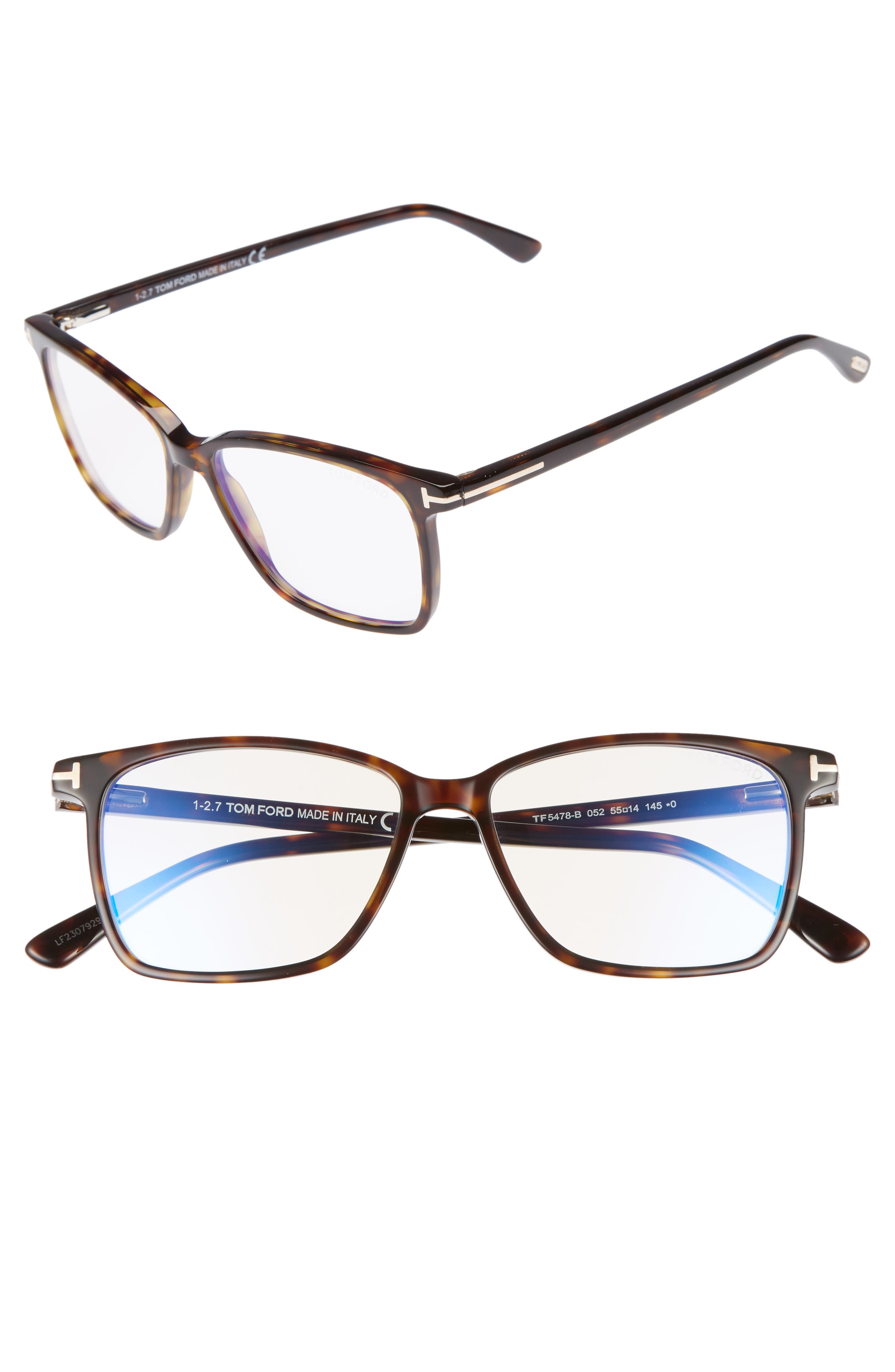 selected DARK HAVANA/ BLUE
