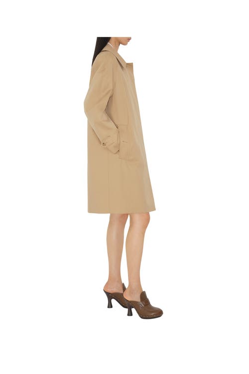 Burberry Mid-length Camden Heritage Car Coat In Brown