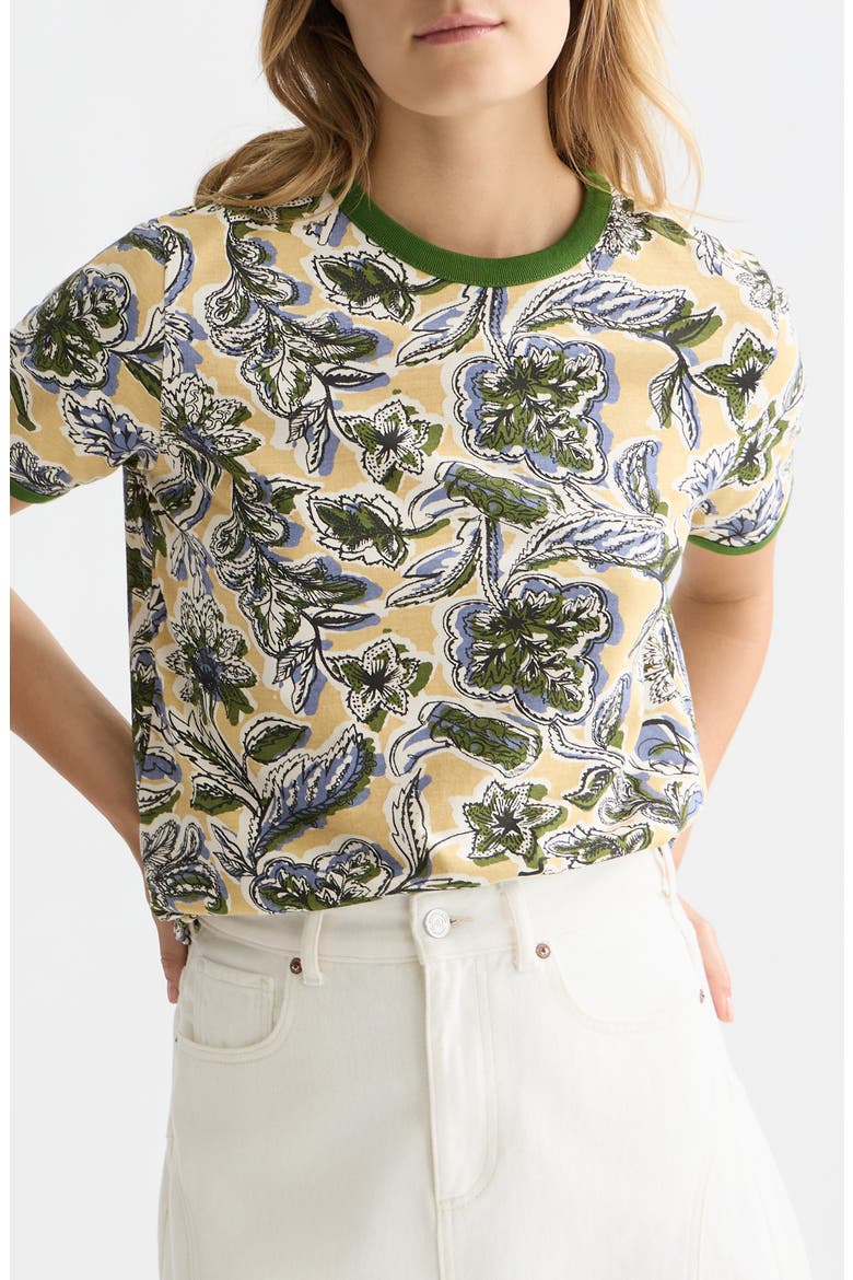 Print Knit Top, Main, color, LUCKY BANDANA MULTI PARSNIP