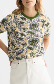 Scotch & Soda Print Knit Top