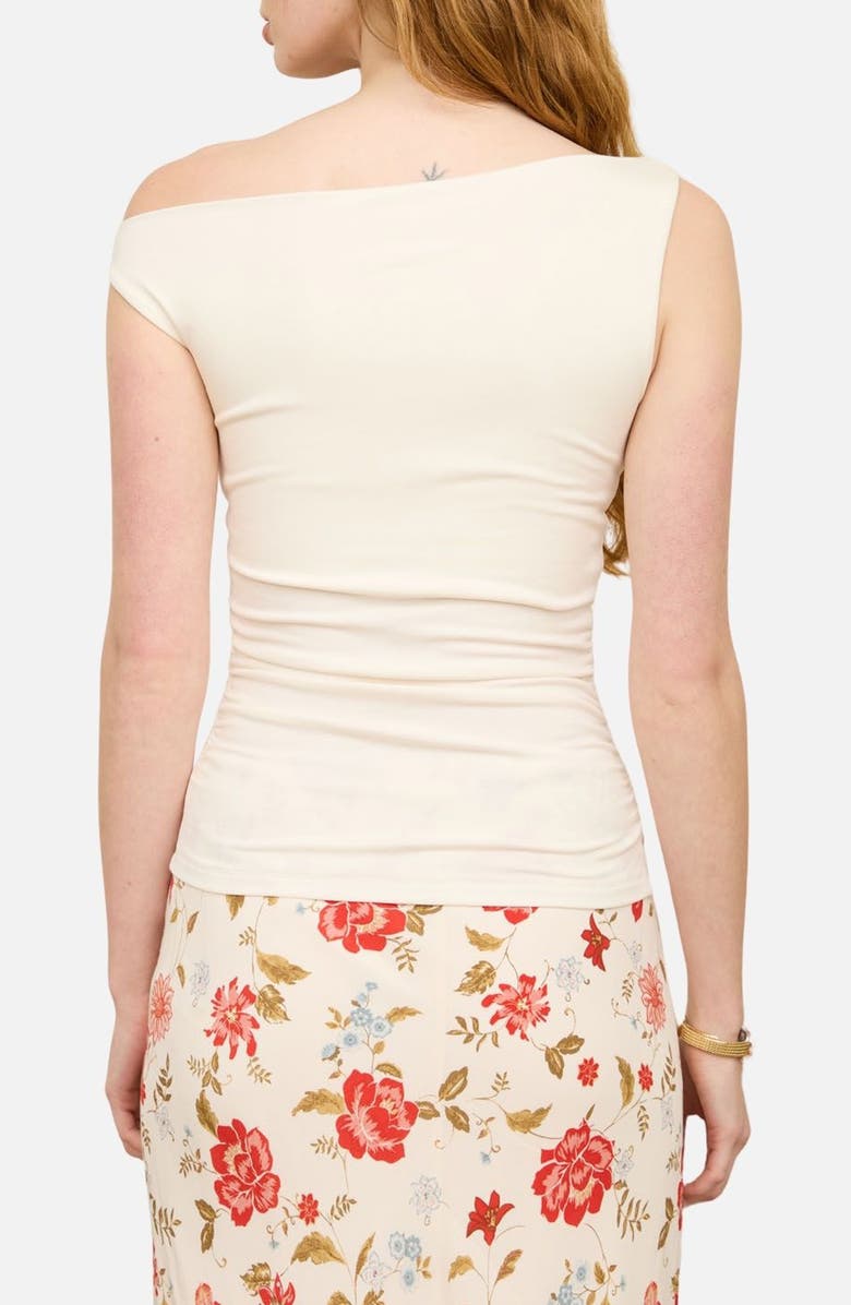 Blu Pepper Off The Shoulder Top, Alternate, color, Ivory