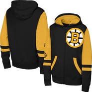 Outerstuff Youth Outerstuff Black Boston Bruins Face Off Full-Zip Hoodie