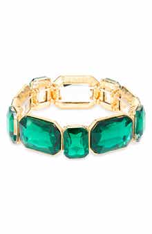 Cara Chunky Crystal Stretch Bracelet