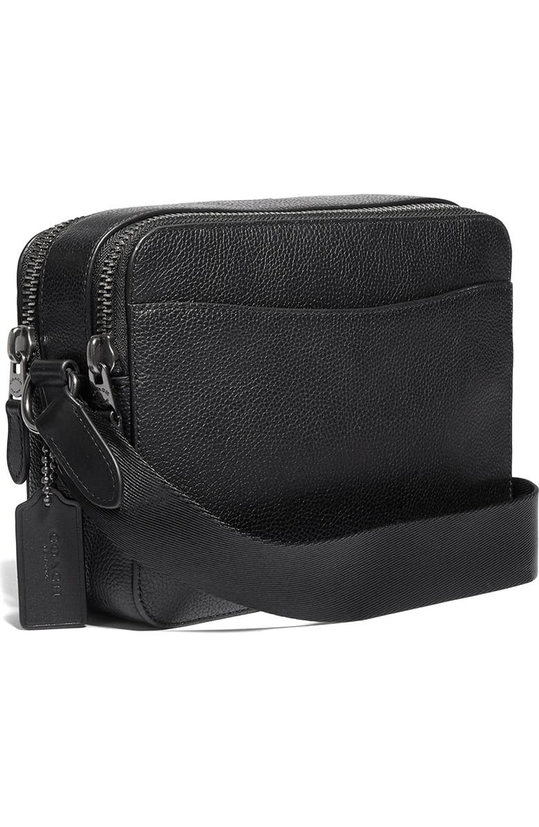 COACH Charter Pebble Leather Crossbody Bag, Alternate, color,