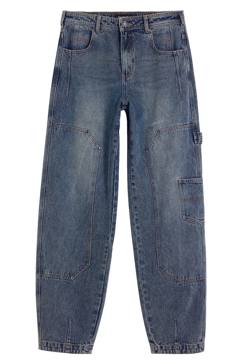 Utility Jeans, Alternate, color, MEDIUM BLUE