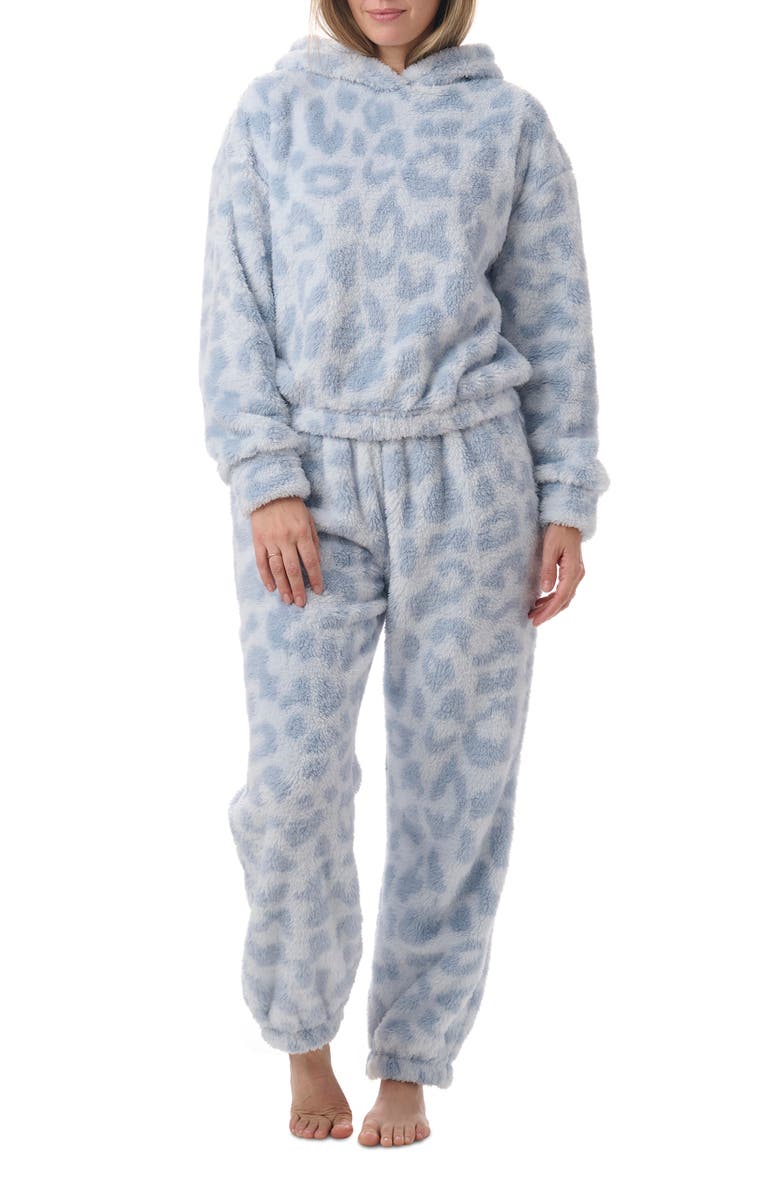 Splendid High Pile Fleece Pajamas, Main, color, Abstract Animal