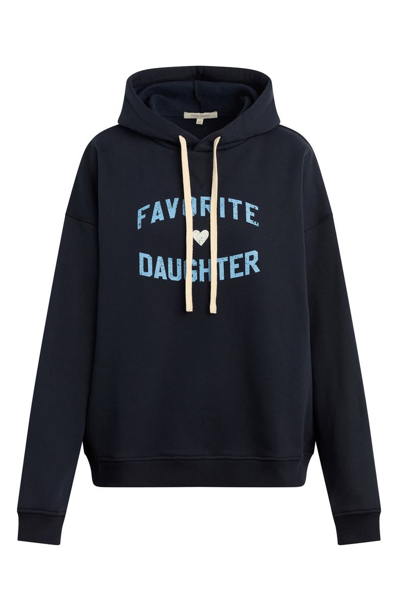 Favorite Daughter Graphic Hoodie, Alternate, color, Navy/ Light Blue