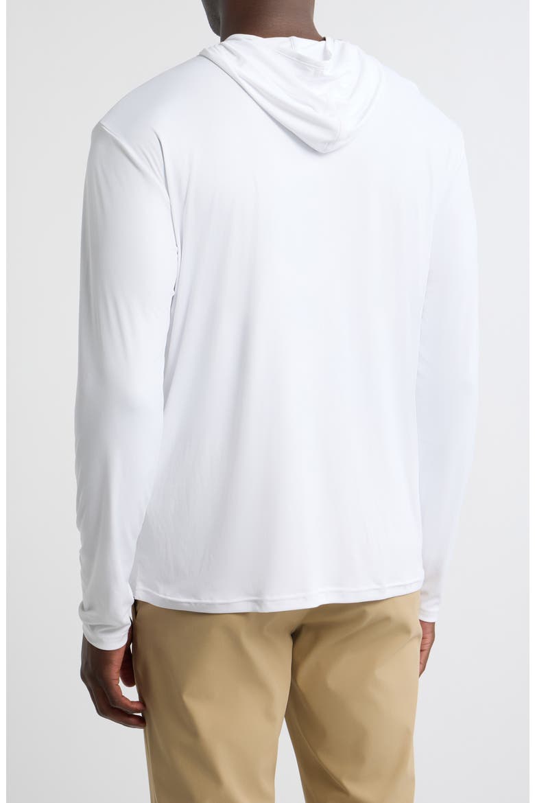Featherweight Performance Pullover Hoodie, Alternate, color, WHITE