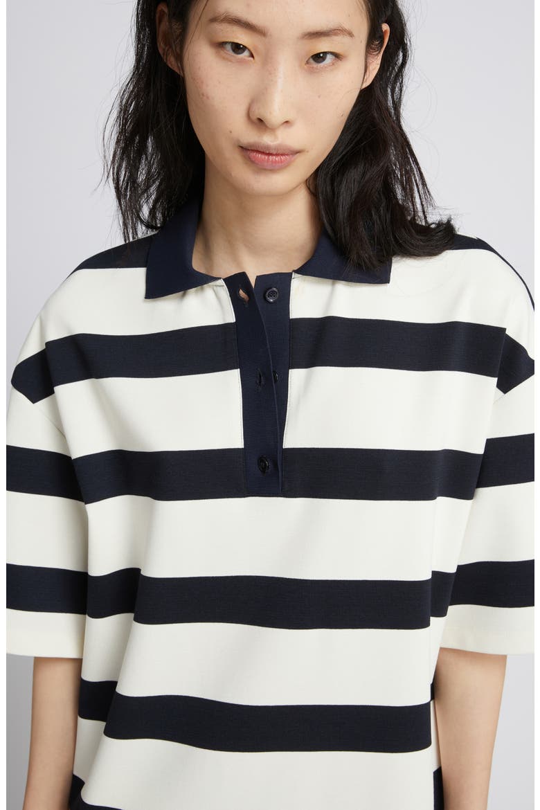 Labetaia Stripe Polo Shirt, Alternate, color, ULTRAMARINE