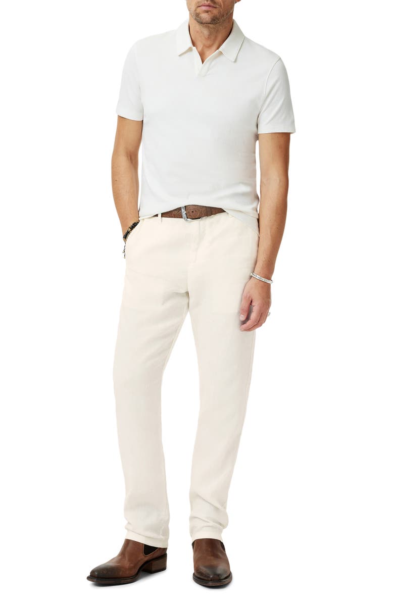 John Varvatos Flint Linen Blend Pants, Alternate, color, 