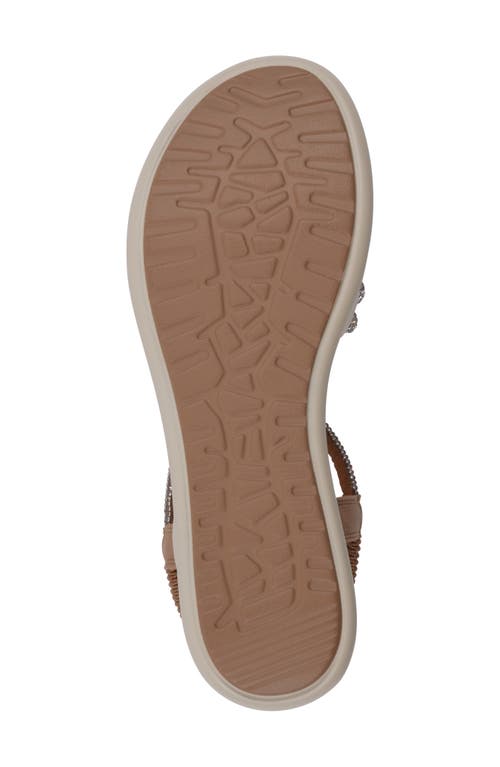 Gc Shoes Sol Comfort Platform Sandal In Gold