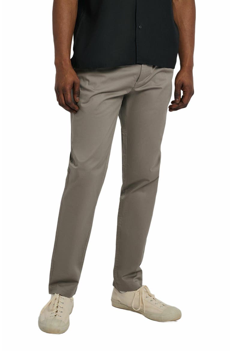 Garment Dye Cotton Drawstring Pant, Alternate, color, CINDER
