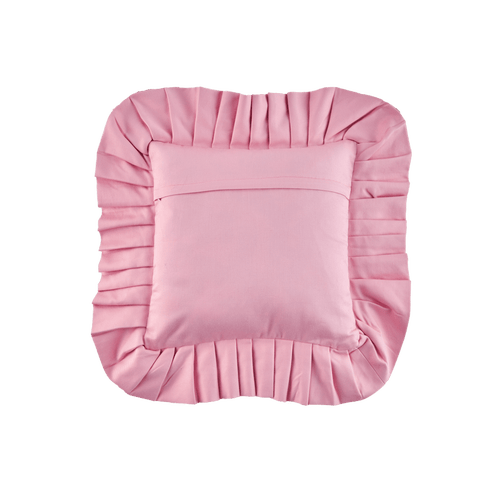 Sophie Williamson Design Ruffled Pillow Cover In Multi