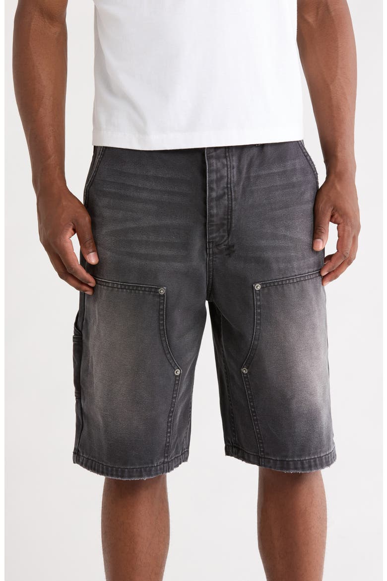 Maxx Operator Denim Shorts, Main, color, DENIM