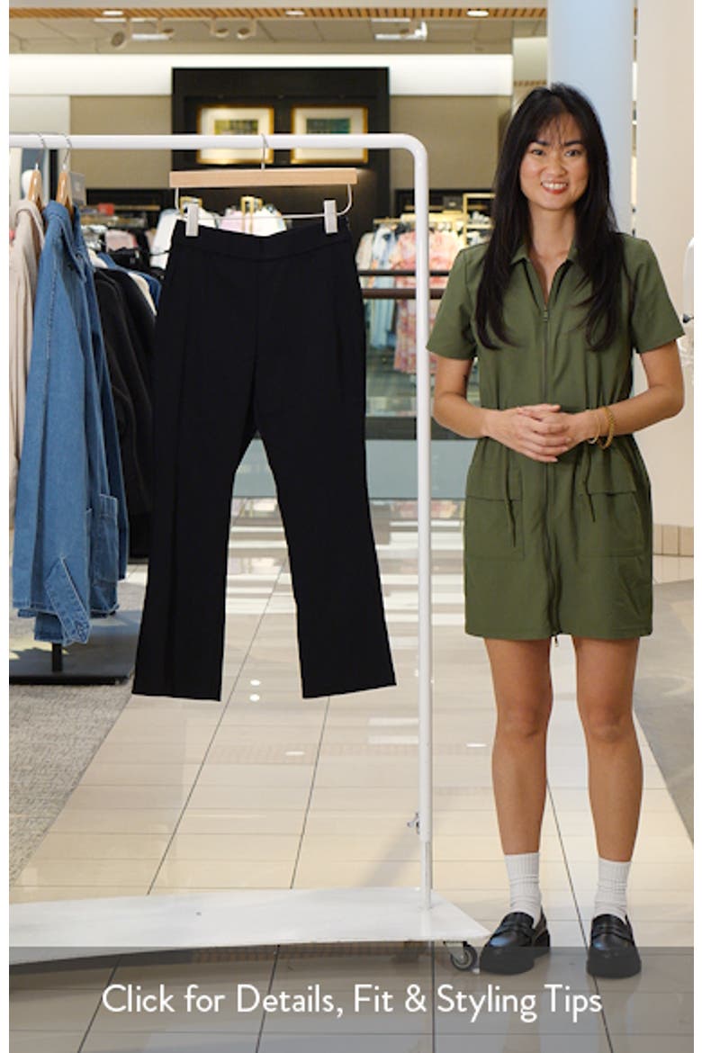 Ankle Kick Flare Pants video