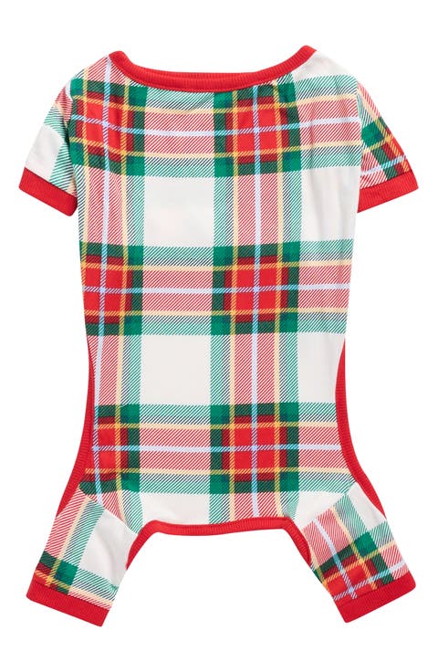 Dog Matching Family Plaid Pajamas