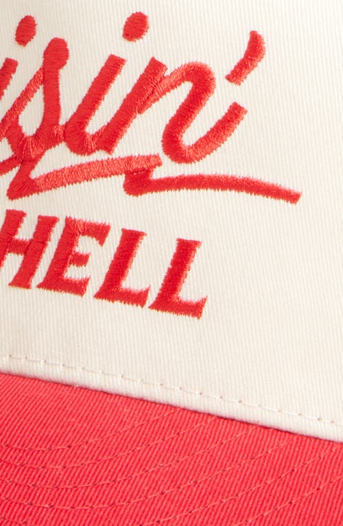 Friday Feelin ' Raisin' Hell Baseball Hat In Multi