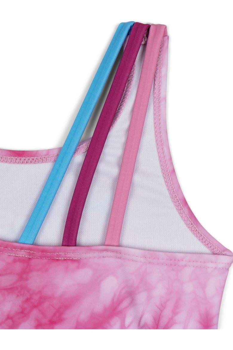 Sparkle Smash One Piece Bathing Suit UPF 50+, Alternate, color, Pink Sparkle Smash
