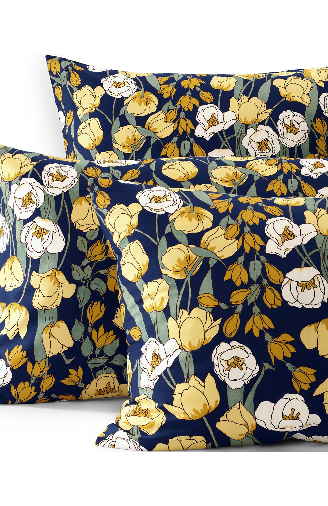Deep Sea Navy Poetic Floral