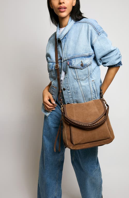 Aimee Kestenberg All For Love Convertible Leather Shoulder Bag In Brown