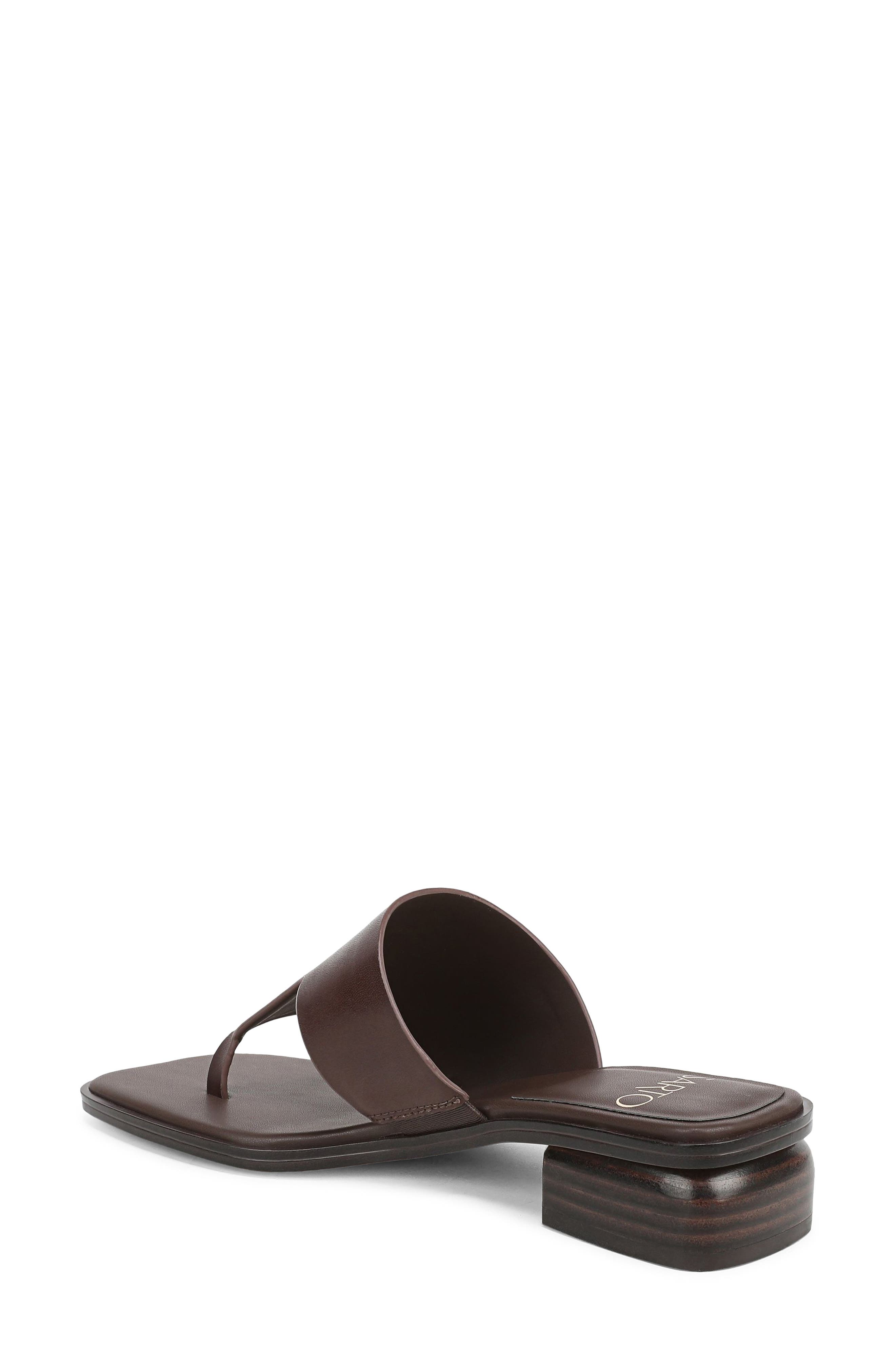Jimena Block Heel Sandal, Alternate, color, CHOCOLATE BROWN