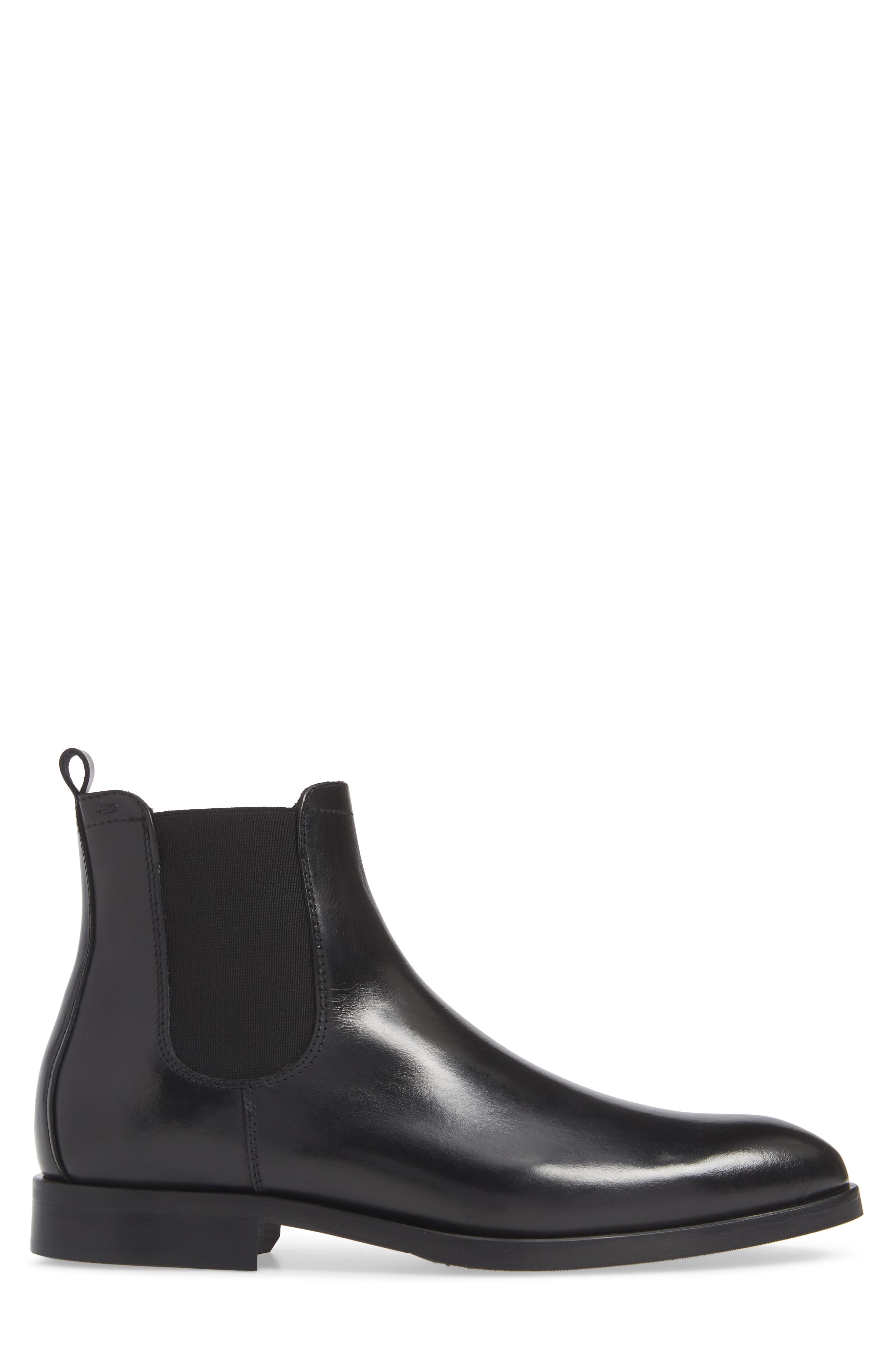 Andreas Chelsea Boot, Alternate, color, VITELLO NERO LEATHER
