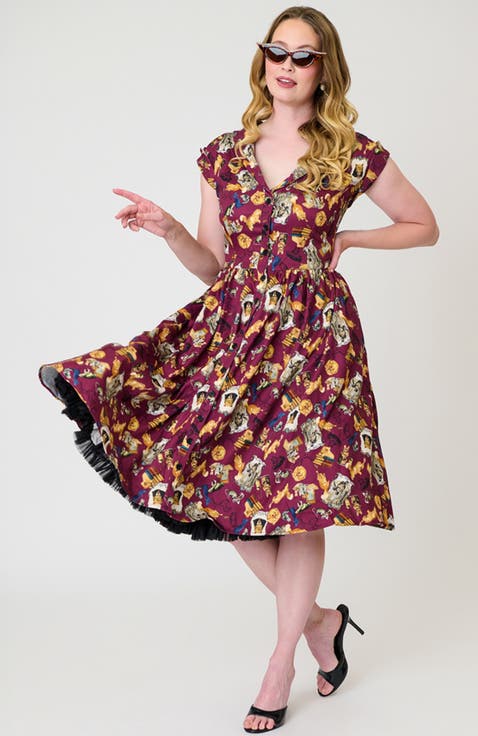 Cafe Swing Dress