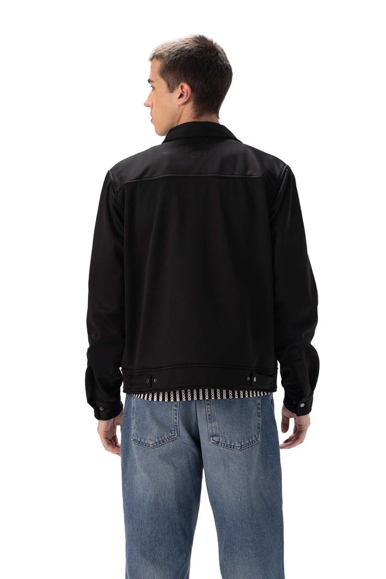 Men's Soft Shell Shirt Jacket, Alternate, color, Black