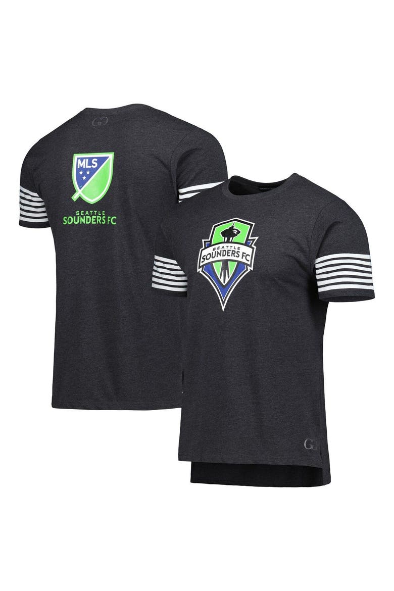 Men's Grungy Gentleman Charcoal Seattle Sounders FC T-Shirt, Main, color, Charcoal