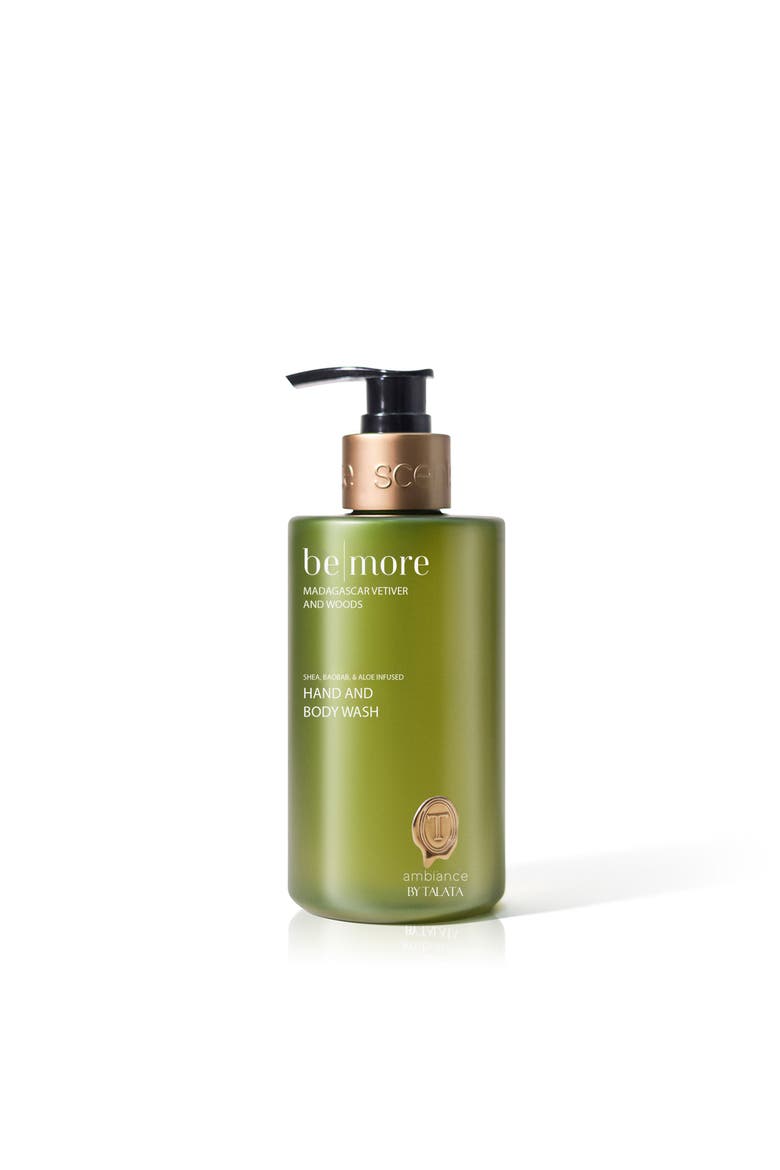 Madagascar Vetiver & Woods Hand & Body Wash, Main, color, No color