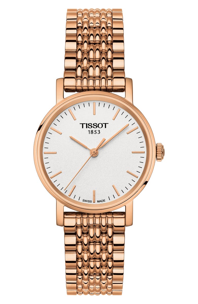 Tissot Everytime Bracelet Watch, 30mm, Main, color, 