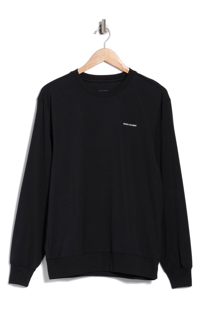 SANTO STUDIO Tempo Lite Crewneck T-Shirt, Alternate, color, 