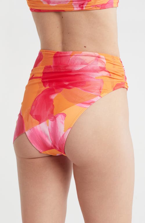 Hutch Mazina Skirted Bikini Bottoms In Multi