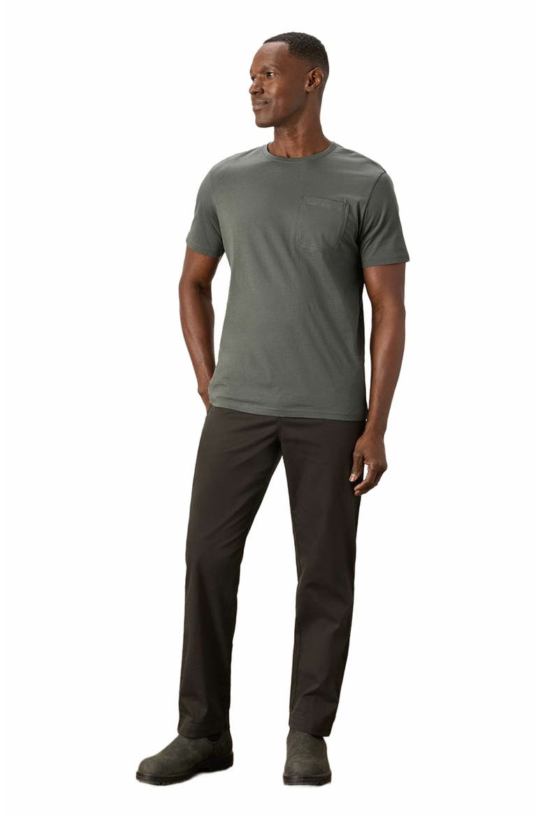 Organic Cotton Daily Twill Midweight Pant - 30" Inseam, Main, color, Oak
