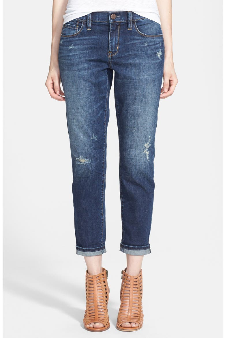 Treasure&Bond Boyfriend Jeans, Main, color, MEDIUM WASH