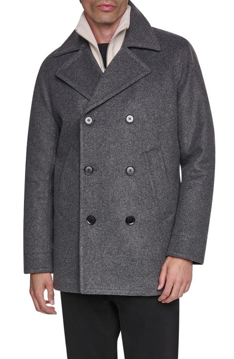 Double Breasted Peacoat