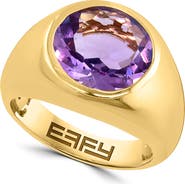 EFFY Gold Plated Sterling Silver Stone Ring
