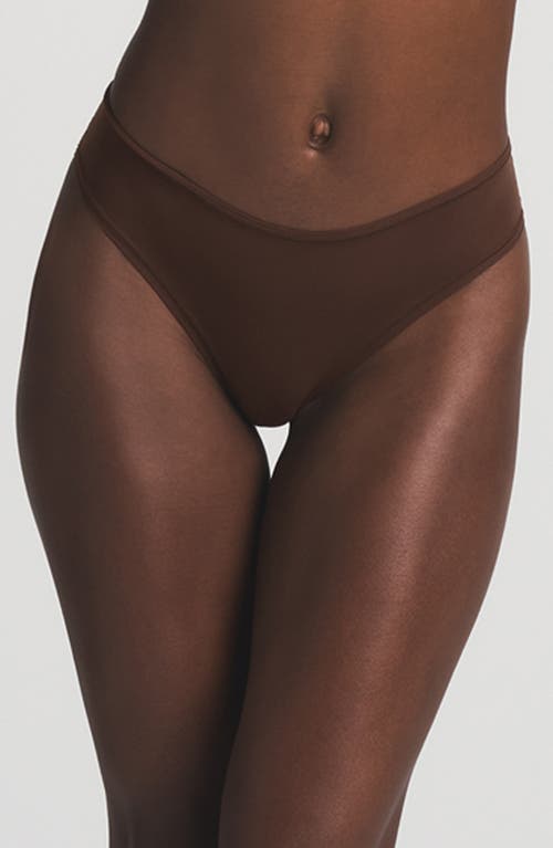 Skims Fits Everybody Cheeky Brief In Brown