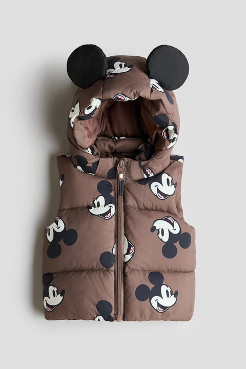 Printed Puffer Vest