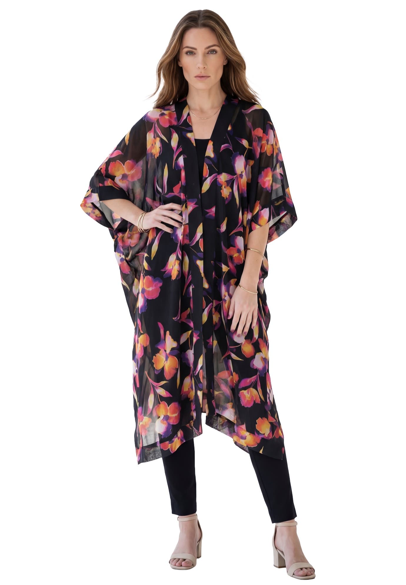 BLACK IRIS FLORAL