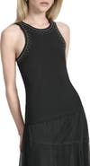 DKNY Studded Sleeveless Top
