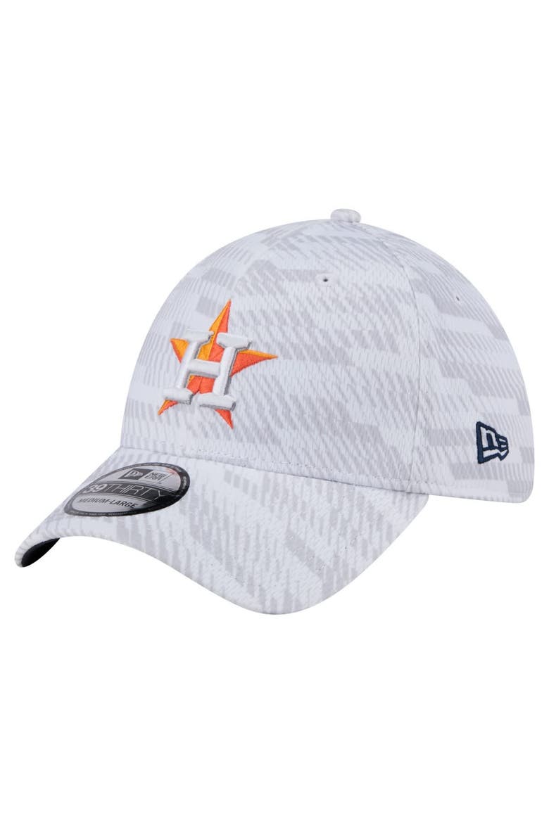 Men's New Era  White Houston Astros Graded 39THIRTY Stretch Fit Hat, Main, color, White