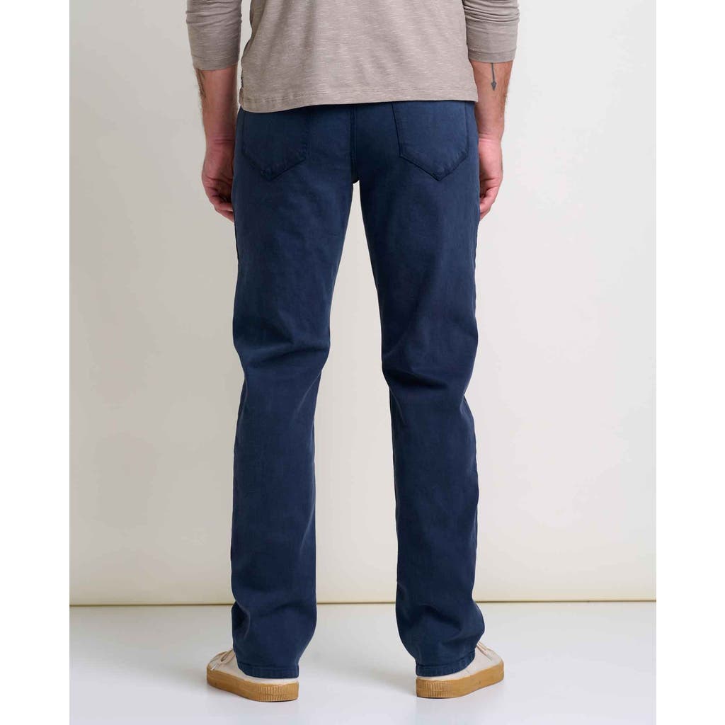 Toad And Co Balsam 5 Pkt Pant In Blue