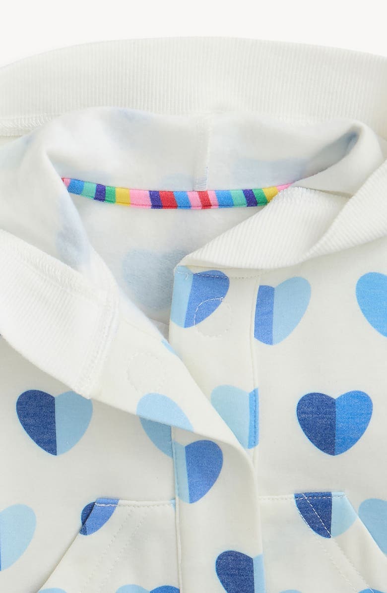 Magnetic Me Blue Hearts Magnetic Brushed Fleece Hoodie & Joggers Set, Alternate, color, Blue Heart