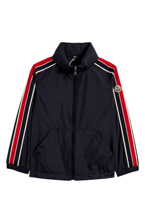 Moncler Kids' Nikki Hooded Jacket In Navy