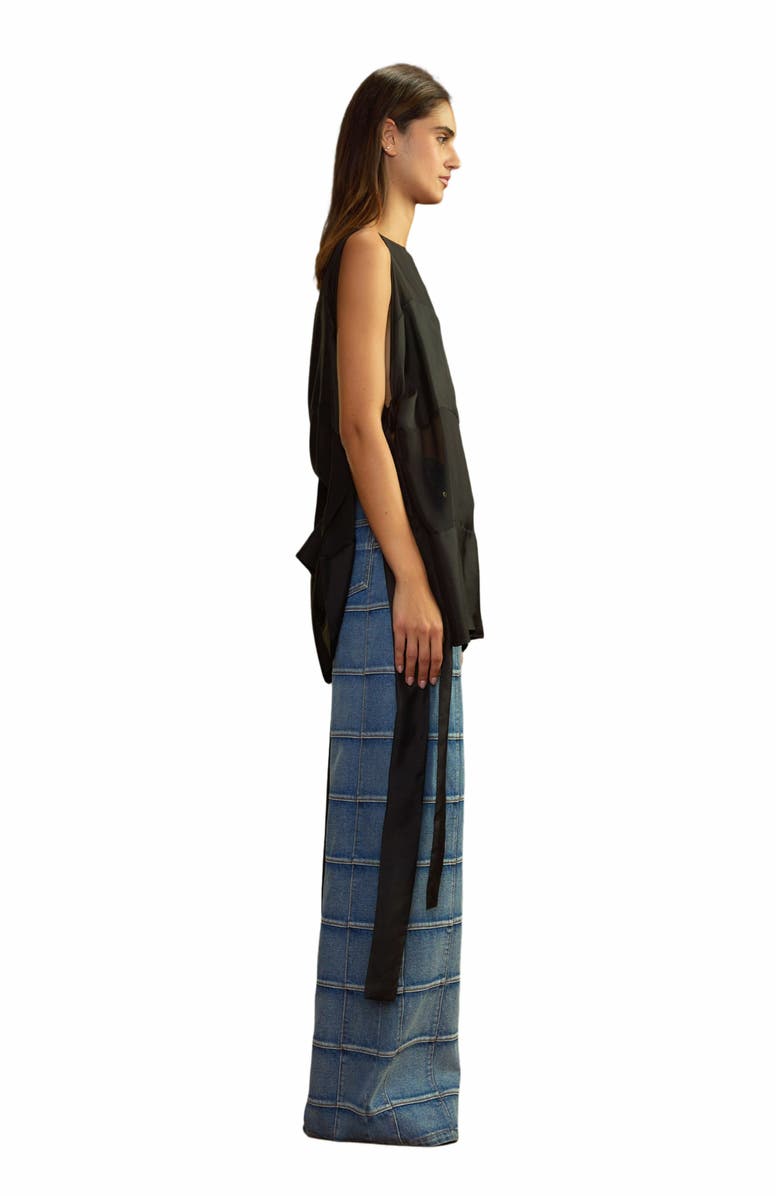 Cynthia Rowley Windswept Silk Blouse, Alternate, color,