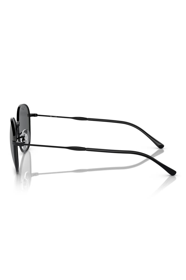 55mm Phantos Sunglasses, Alternate, color, BLACK